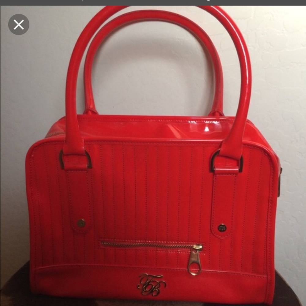 Ted baker patent handbag
